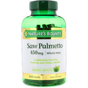Nature's Bounty, Saw Palmetto, 450 mg, 250 Cápsulas