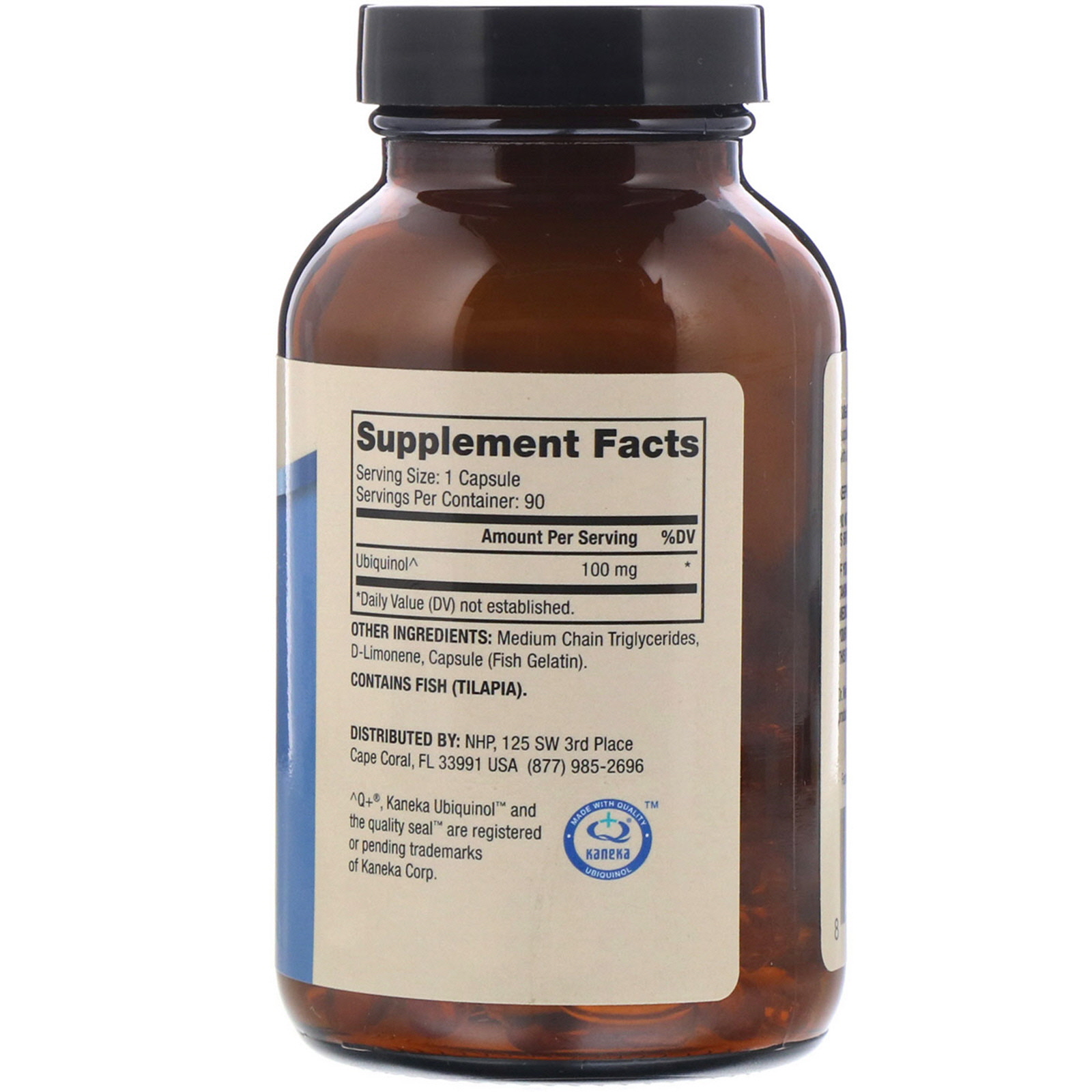 Dr. Mercola, Ubiquinol, 100 mg, 90 Cápsulas - Imagem 2