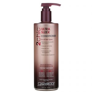 Giovanni, 2chic, Condicionador Ultra-Sleek, Queratina Brasileira e Óleo de Argan, 710 ml (24 fl oz)