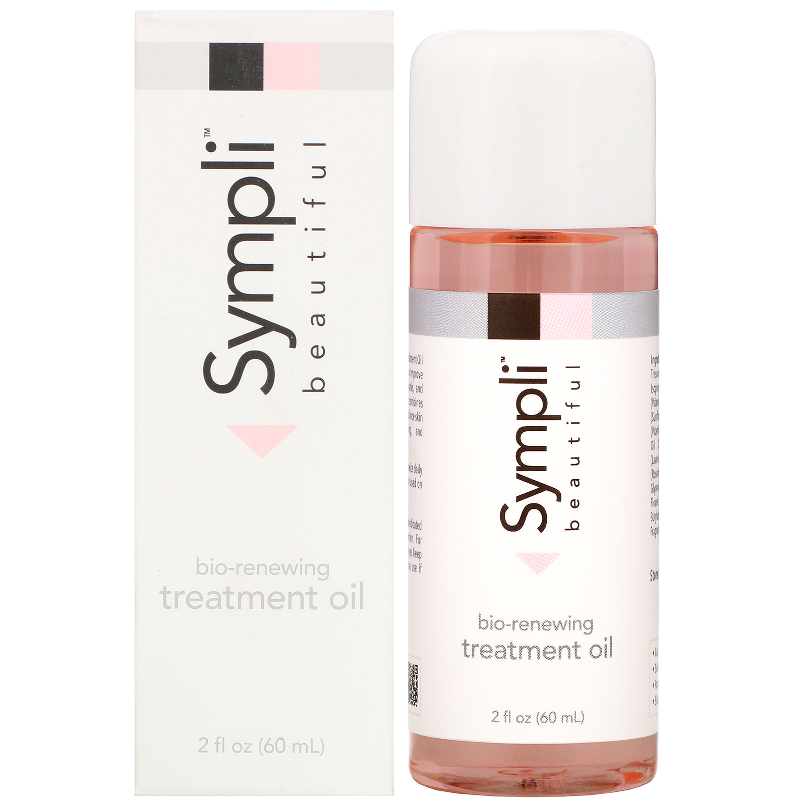 Sympli Beautiful, Óleo de Tratamento Biorrenovador, 60 ml (2 fl oz) - Imagem 2