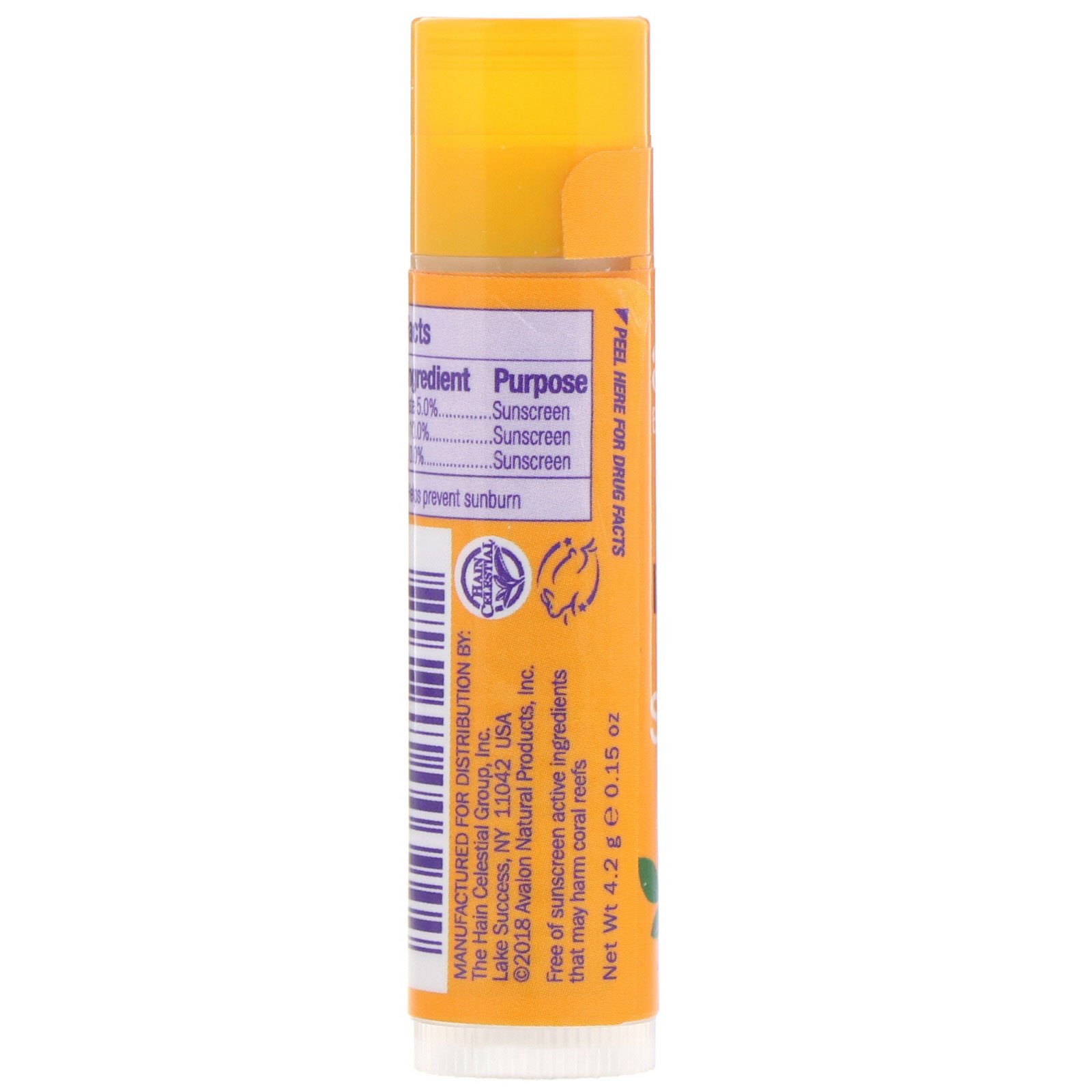 Alba Botanica, Protetor Labial Hidratante com Protetor Solar, FPS 25, 4,2 g (0,15 oz) - Imagem 3