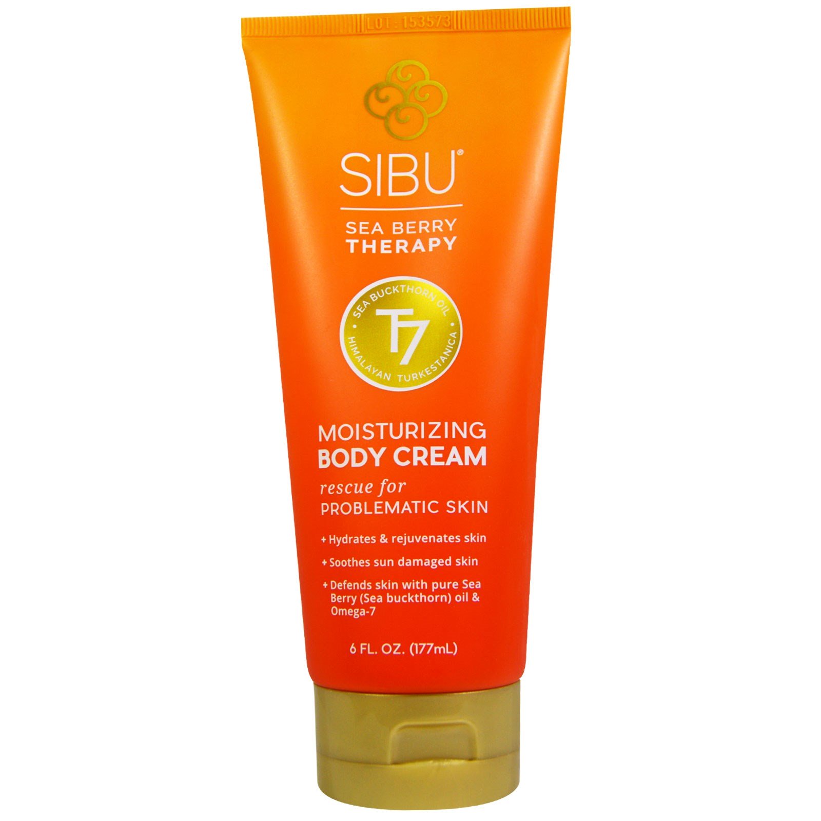 Sibu Beauty, Terapia com Frutos do Mar, Creme Hidratante Corporal, 6 fl oz (177 ml)