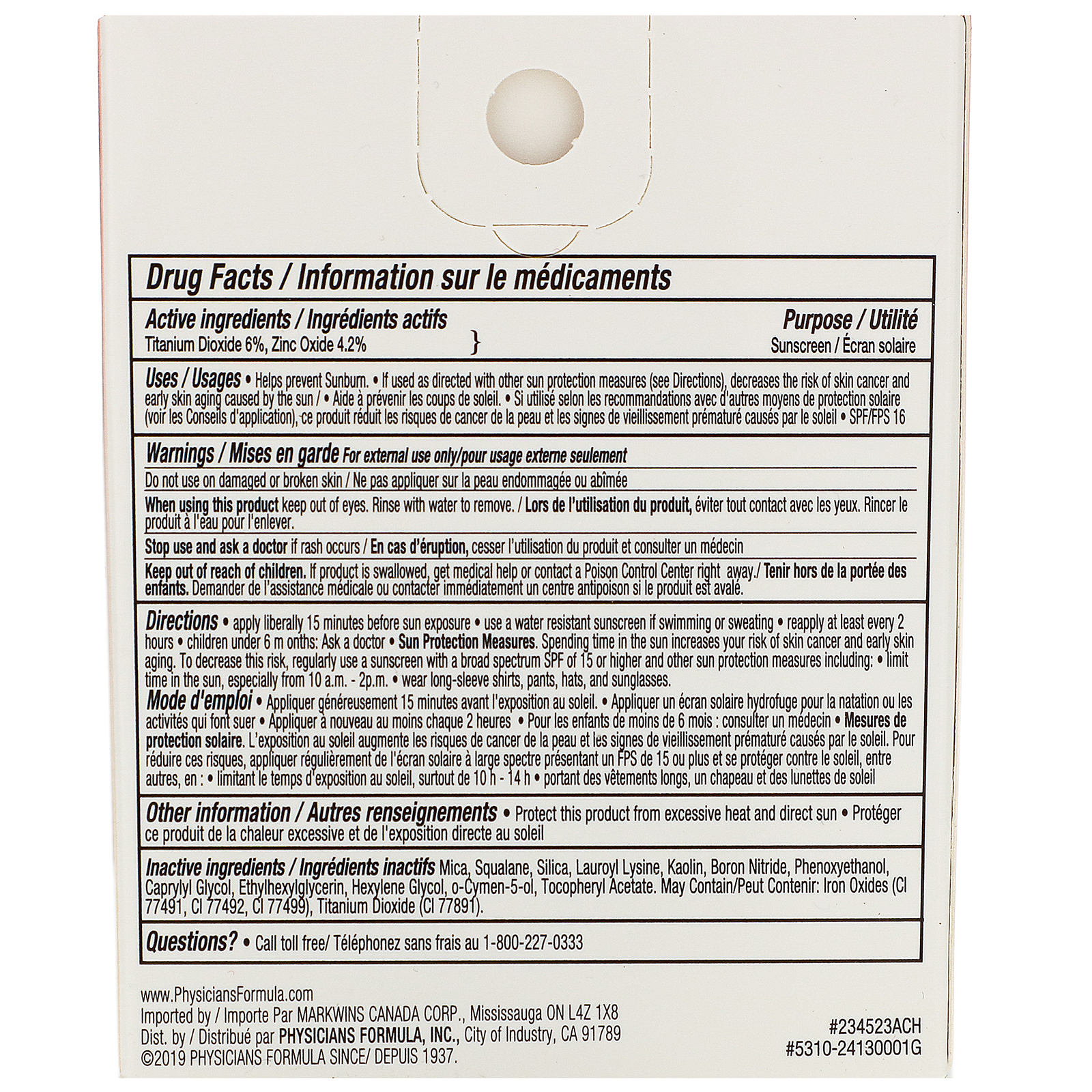 Physicians Formula, Mineral Wear, Face Powder, SPF 16, Creamy Natural, 0.3 oz (9 g) - Imagem 4