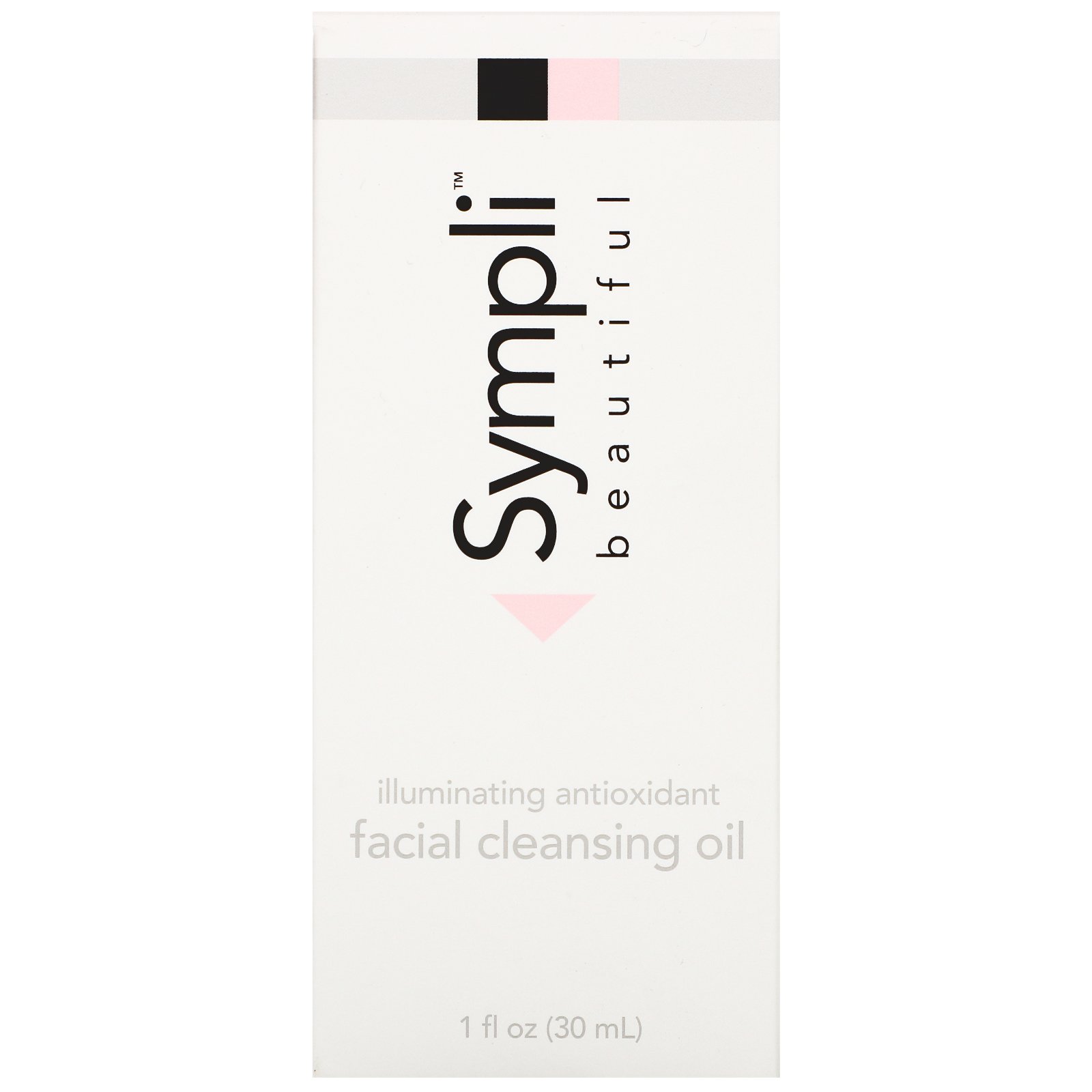 Sympli Beautiful, Óleo de Limpeza Facial Iluminador Antioxidante, 30 ml (1 fl oz) - Imagem 3