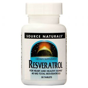 Source Naturals, Resveratrol - 30 Comprimidos