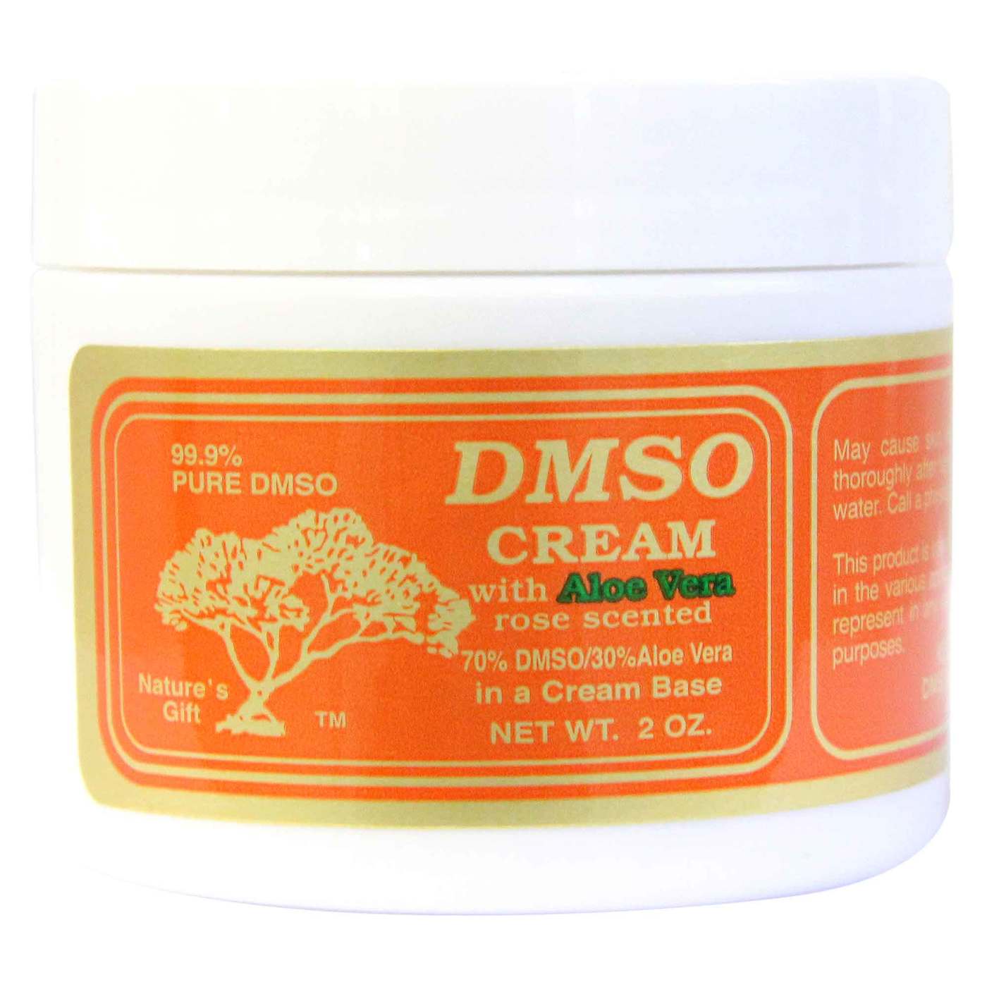 Nature's Gift DMSO Creme com Aloe Vera 2 oz