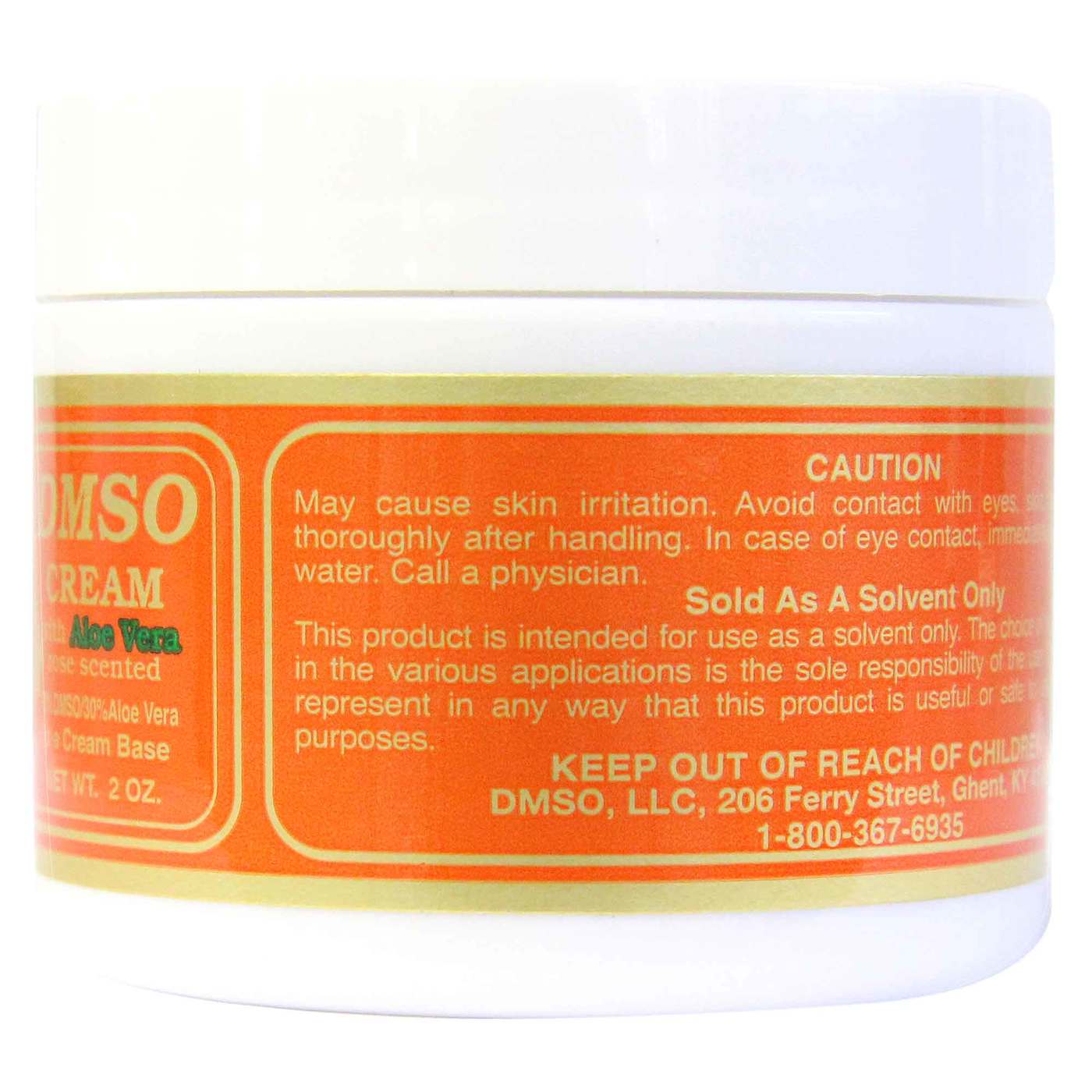 Nature's Gift DMSO Creme com Aloe Vera 2 oz - Imagem 2
