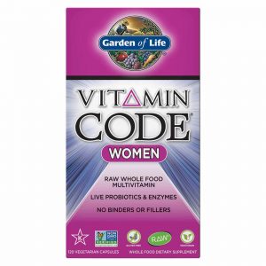 Garden of Life, Vitamin Code Multivitamínico Feminino - 120 Cápsulas Vegetarianas