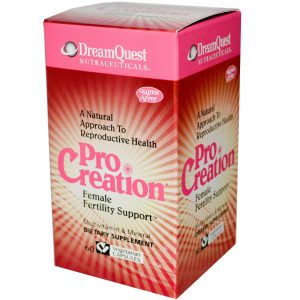 DreamQuest Nutraceuticals™, ProCreation Suporte para Fertilidade Feminina - 60 Cápsulas Vegetarianas