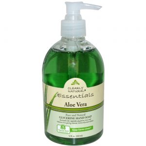 Clearly Natural, Sabonete Líquido Para as Mãos de Glicerina Natural de Aloe Vera - 354 ml (12 fl oz)