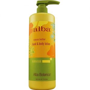 Alba Botanica, Loção Hidratante para as Mãos & Corpo, Manteiga de Cacau - 710 ml