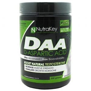 NutraKey, Ácido D-Aspártico - 300 g