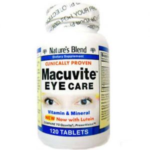 Nature's Blend, Macuvite™ Cuidado com os Olhos - 120 Tabletes
