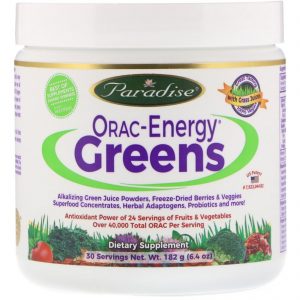 Paradise Herbs, ORAC-Energy Greens, 182 g (6,4 oz)