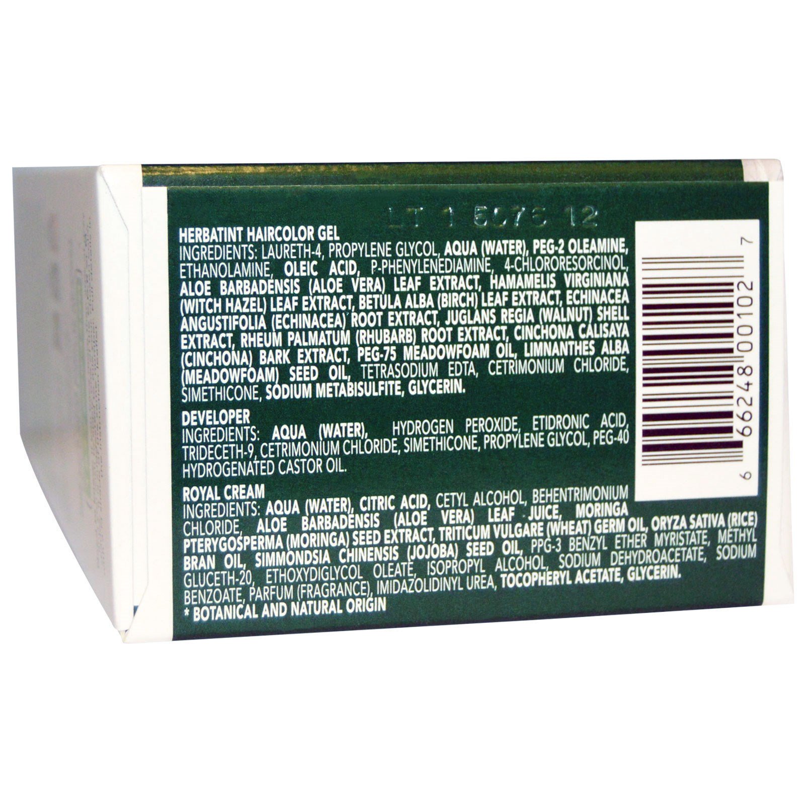 Herbatint, Colorador de cabelo permanente, 3N, castanho escuro, 4,56 fl oz (135 ml) - Imagem 2