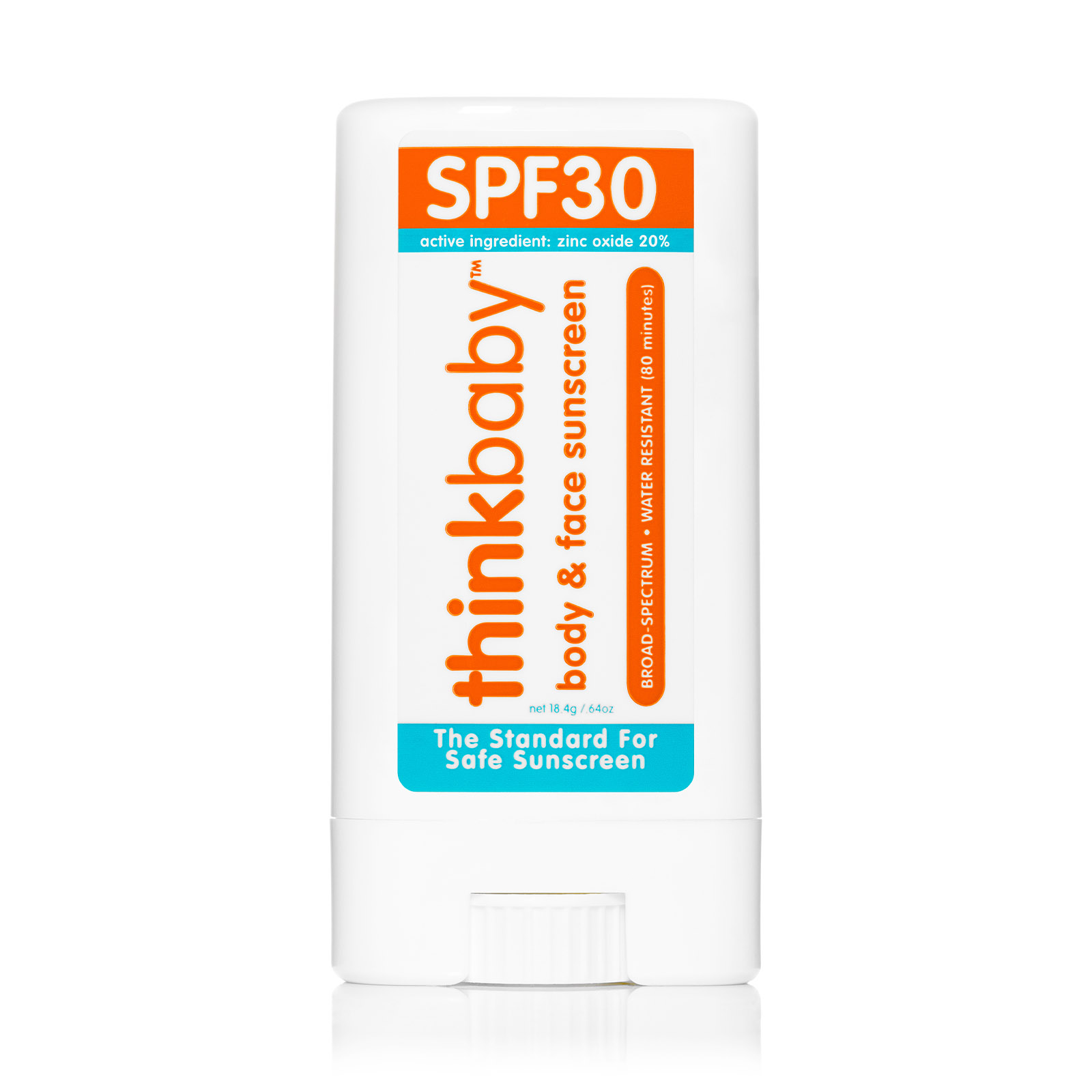 Think, Protetor Solar em Bastão, SPF 30, 0,4 oz (18,4 g)