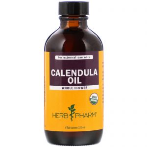 Herb Pharm, Óleo de Calêndula Orgânico, 120 ml