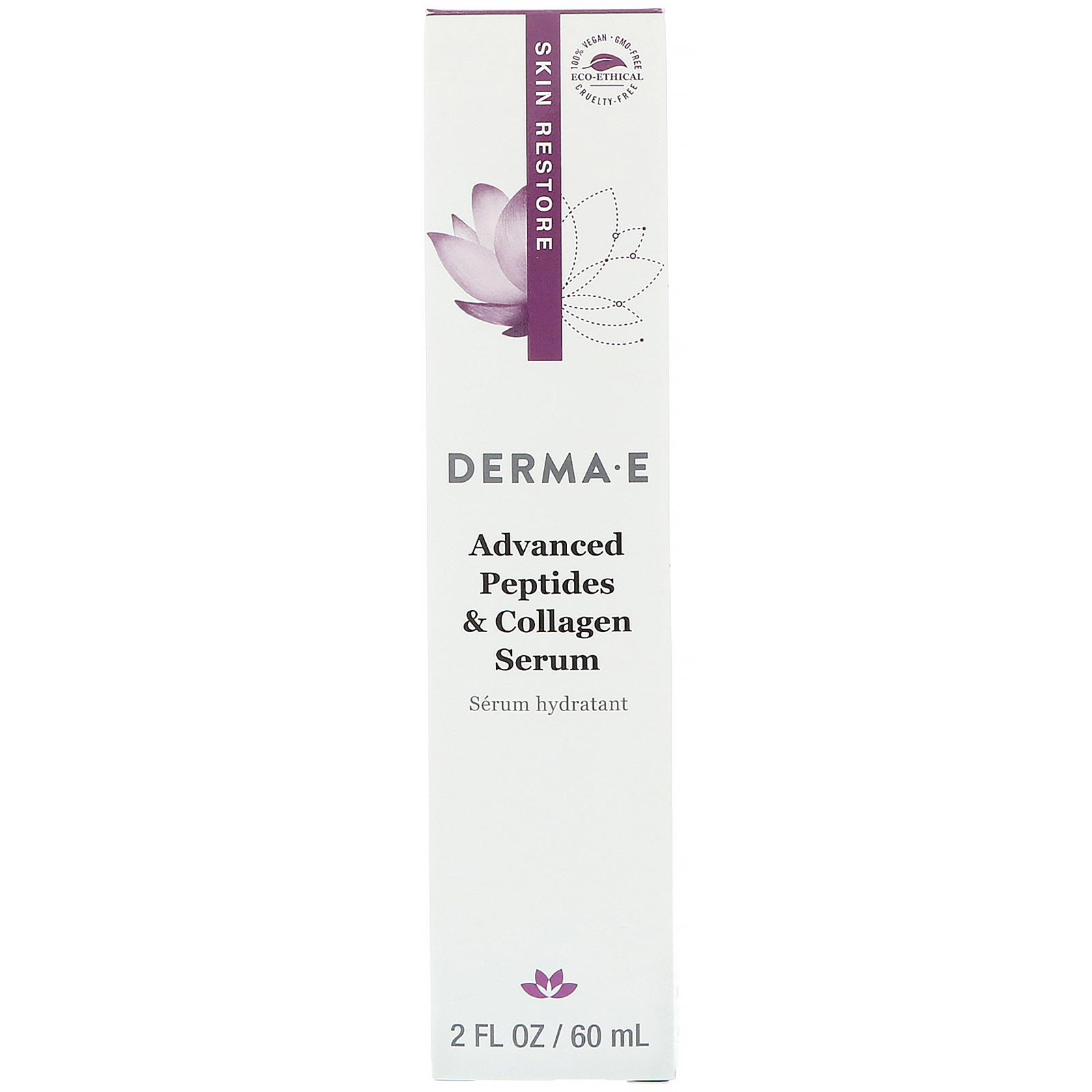 Derma E, Peptídeos Avançados e Soro de Colágeno, 60 ml (2 fl oz)