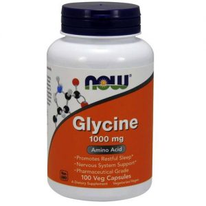 Now Foods, Glicina 1000 mg - 100 Cápsulas Vegetarianas