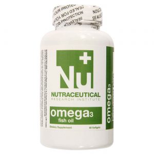 Nutraceutical Research Institute, Omega 3 óleo de peixe - 60 Cápsula em Gel