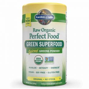 Garden of Life, Superalimento Verde - Pó para Sucos Verdes Orgânicos - 209g