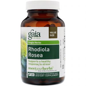 Gaia Herbs, Rhodiola Rosea, 120 Phyto-Caps Líquidas Vegetais