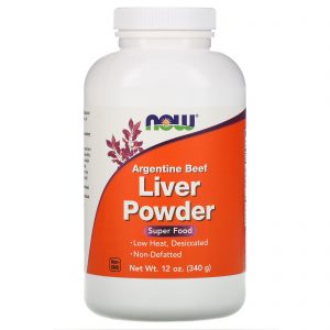 Now Foods, Fígado em pó, 12 oz (340 g)