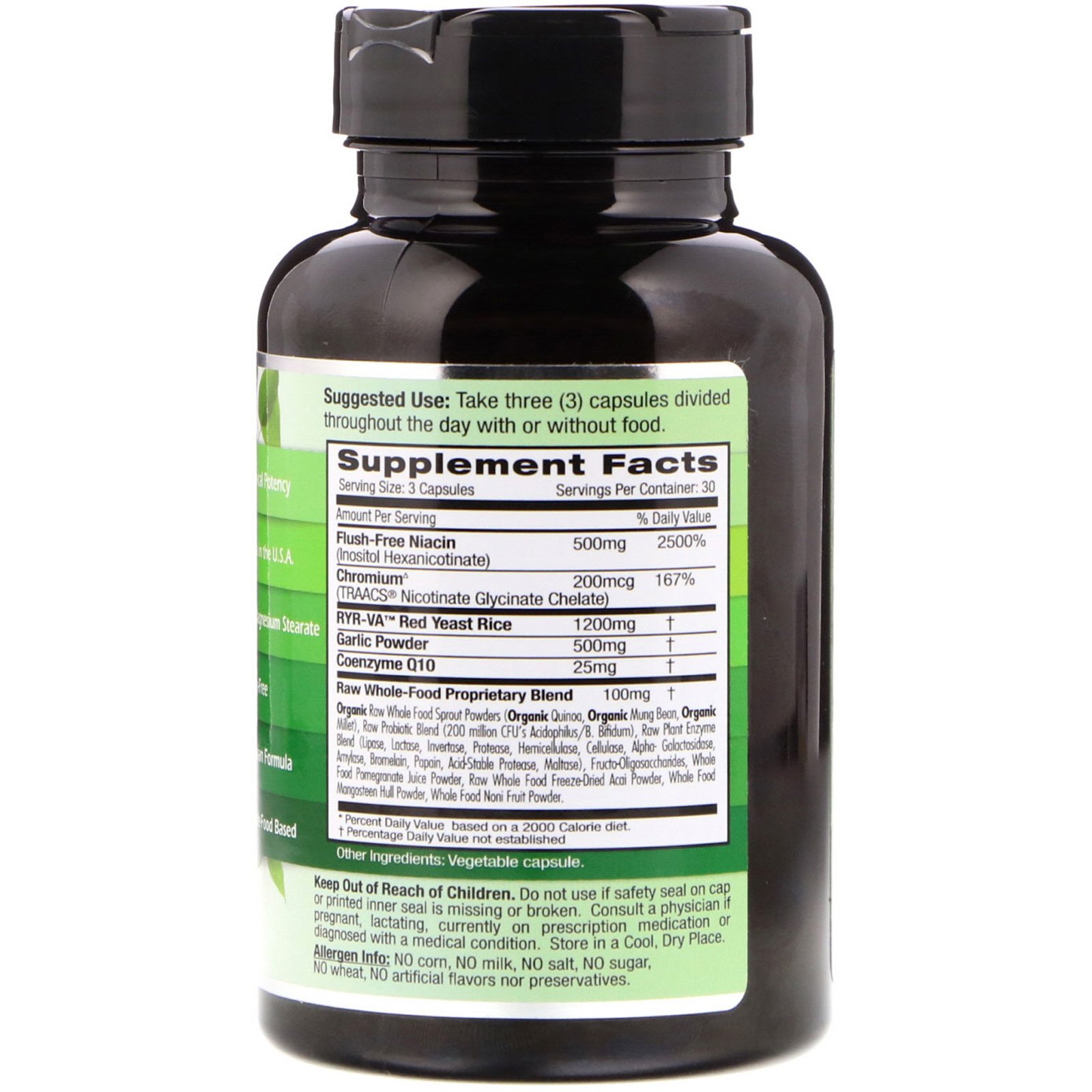 Emerald Laboratories, Cholesterol Health, 90 cápsulas vegetais - Imagem 2
