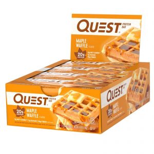 Quest Nutrition, Barra de Proteínas, Waffle de Bordo, 12 Barras, 60 g (2,12 oz) Cada
