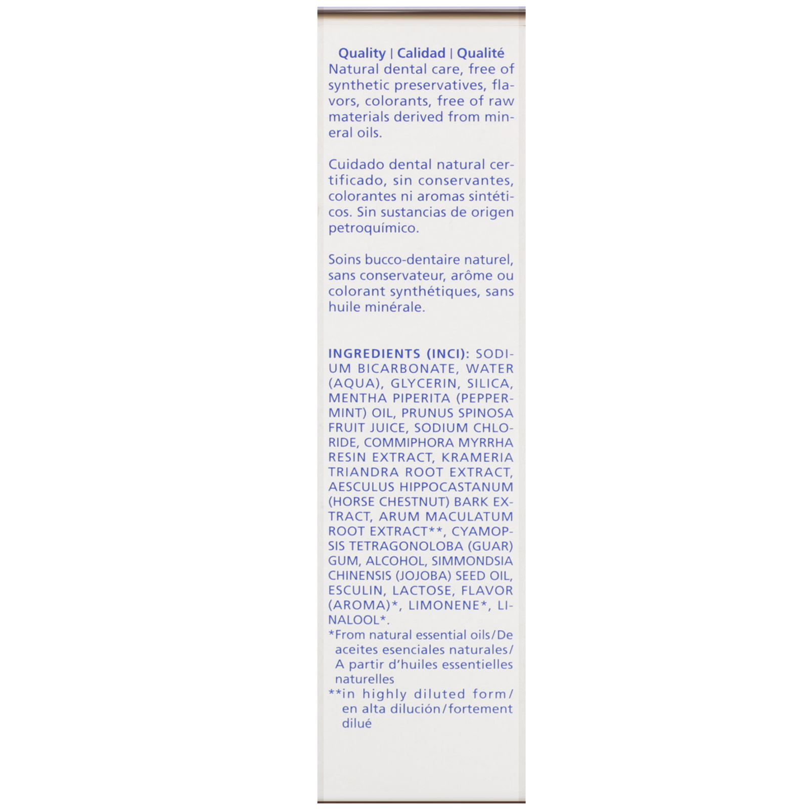 Weleda, Creme Dental com Sal, 75 ml (2,5 fl oz) - Imagem 2