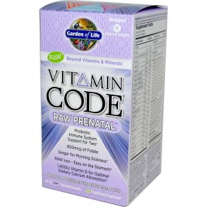 Garden of Life, Vitamin CODE® RAW Pré-Natal™ - 90 Cápsulas Vegetarianas