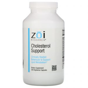 ZOI Research, Auxílio no Controle do Colesterol, 250 Cápsulas Vegetarianas