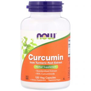 Now Foods, Curcumina, 120 Cápsulas Vegetais
