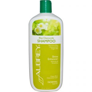 Aubrey Organics, Shampoo de Camomila Azul, aroma clássico de camomila azul, normal, 16 fl oz (473 ml)