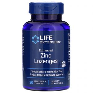 Life Extension, Pastilhas de Zinco Reforçadas, 30 Pastilhas Vegetarianas