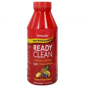 Detoxify, Ready Clean - Prurificador Herbal com Sabor de Frutas Tropicais - 473mL
