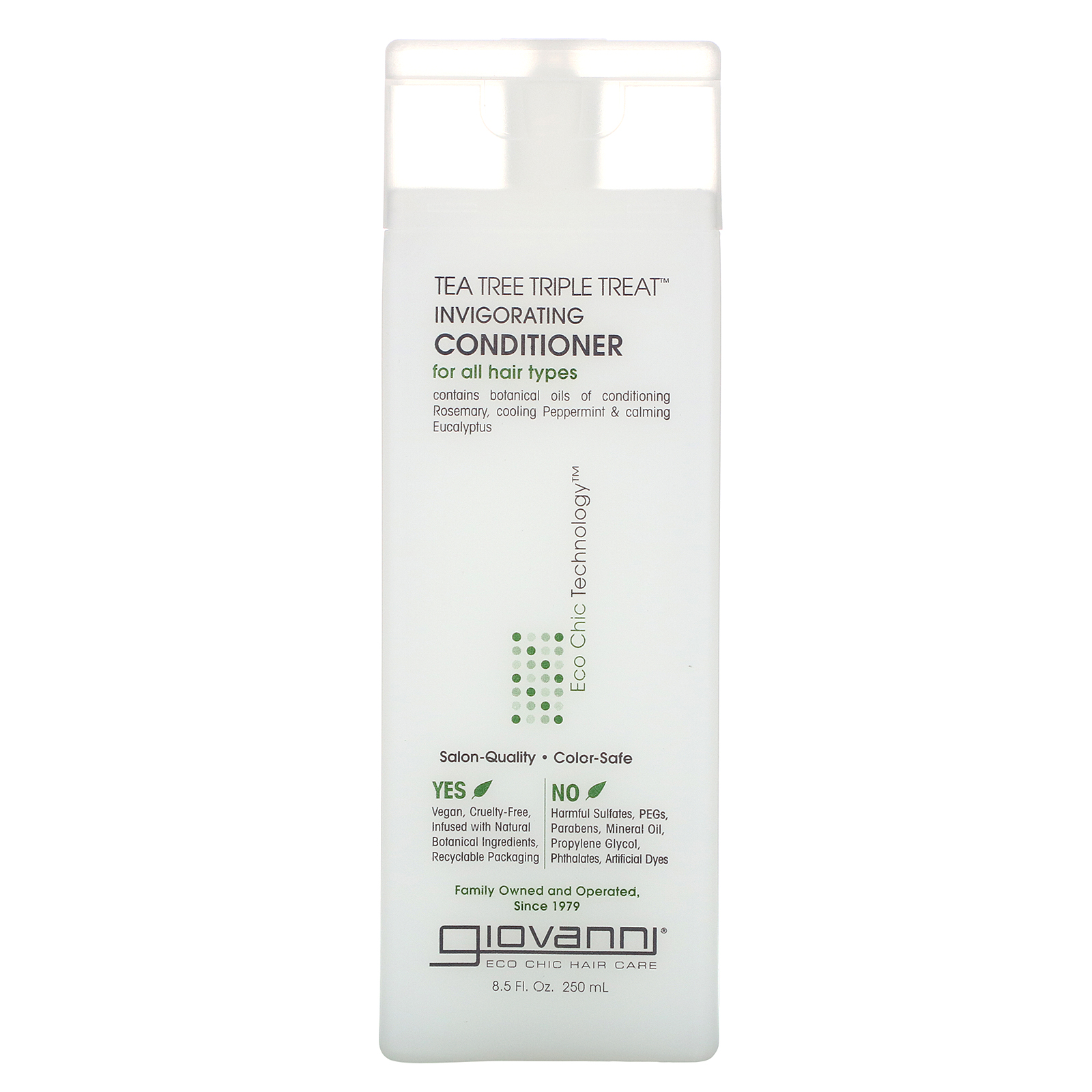 Giovanni, Condicionador Revigorante Tea Tree Triple Treat, 250 ml (8,5 oz)