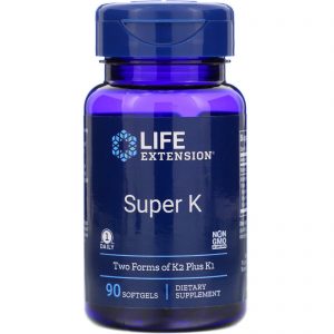 Life Extension, Super K, 90 Cápsulas Softgel
