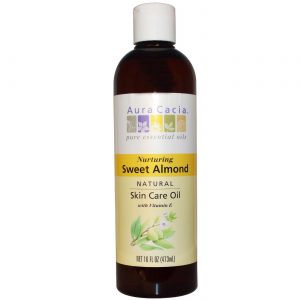 Aura Cacia, Óleo Corporal de Amêndoas Doces - 473 ml (16 fl oz)