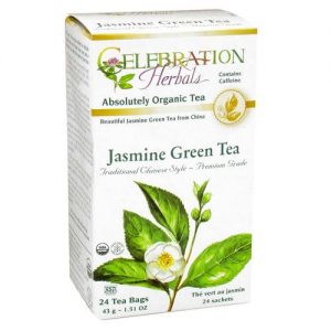 Celebration Ervaals Chá Verde Jasmine premium Orgânica 24 Sacos