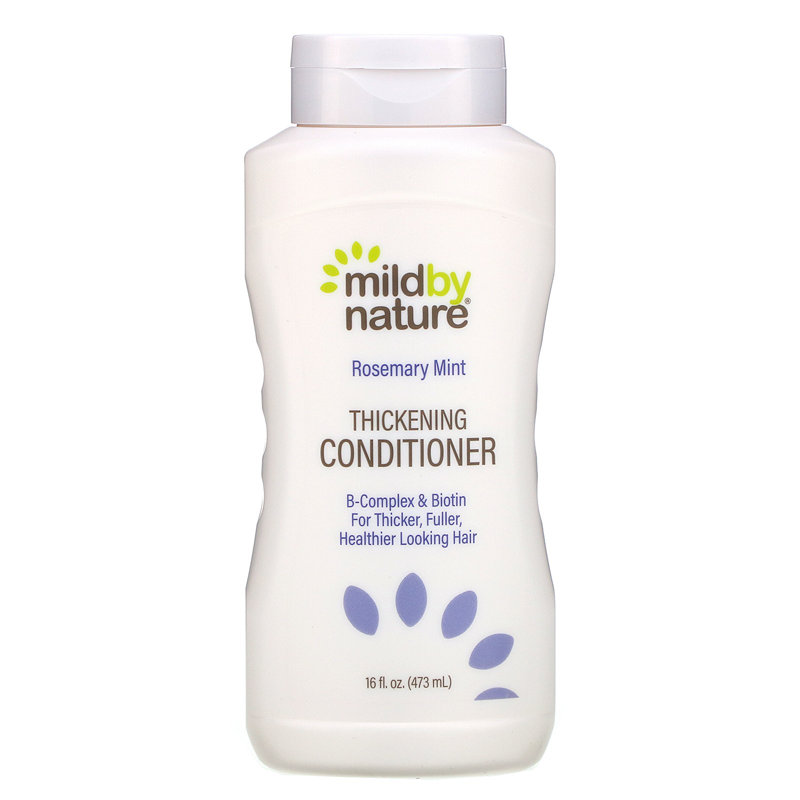 Mild By Nature, Complexo B Espessante + Condicionador de Biotina da Madre Labs, Sem Sulfatos, Alecrim com Hortelã, 414 ml (14 fl oz)