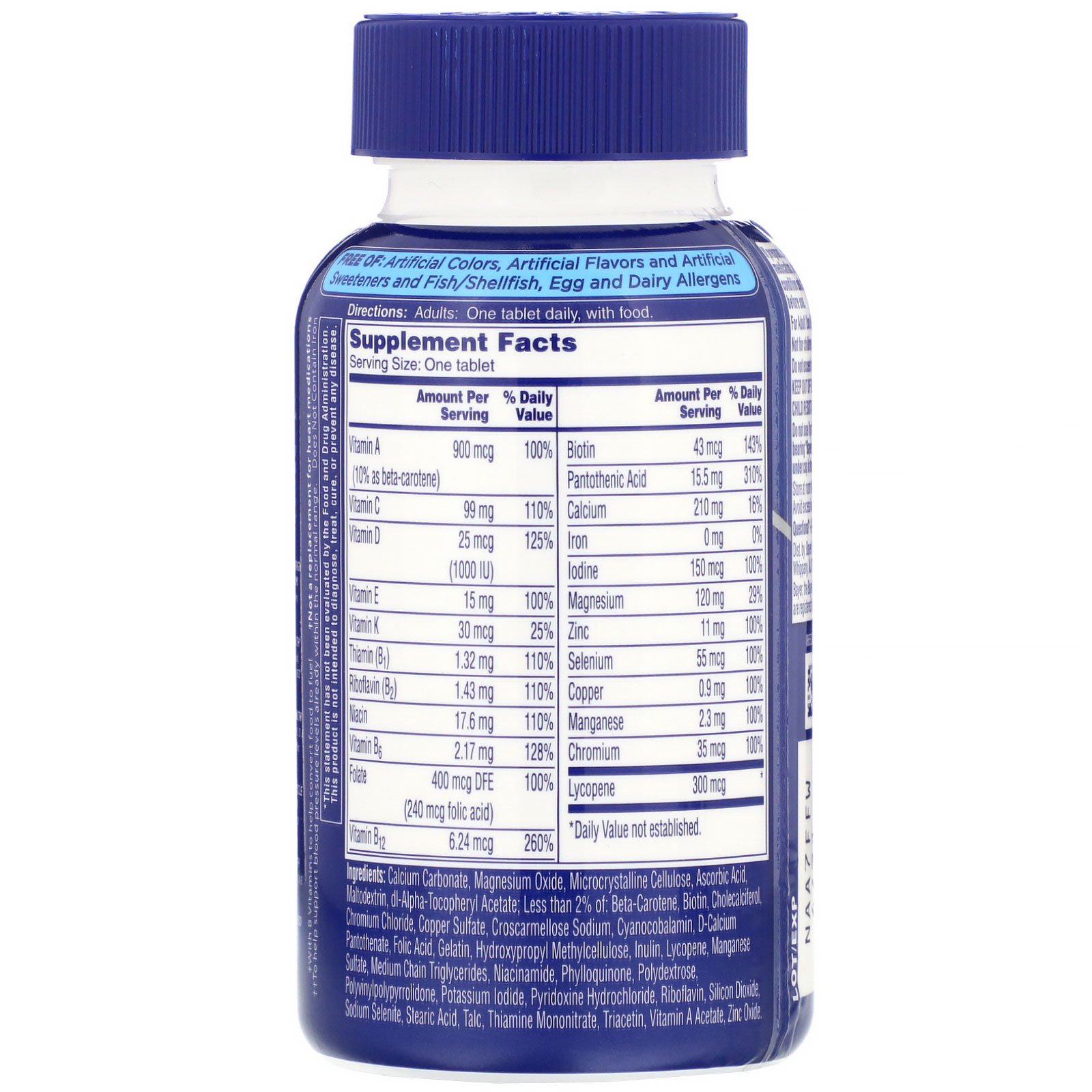 One-A-Day, Multivitamínico Completo para Homens, 200 Comprimidos - Imagem 2