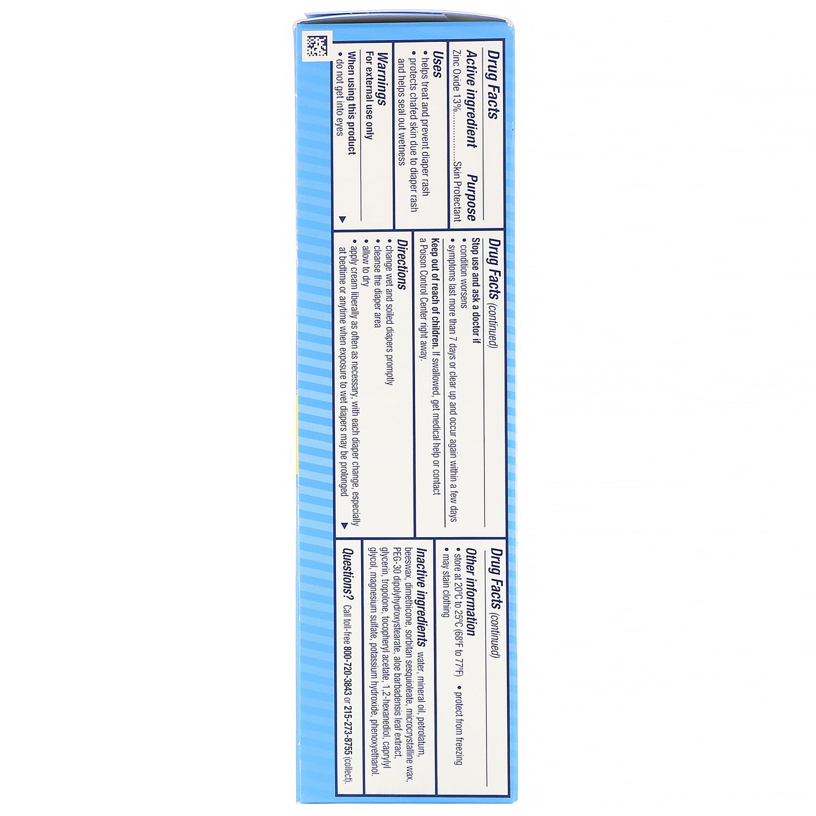 Desitin, Creme para Assadura, Defesa Diária, 113 g (4 oz) - Imagem 2
