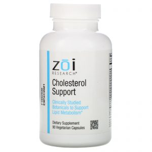 ZOI Research, Auxílio ao Colesterol, 90 Cápsulas Vegetarianas