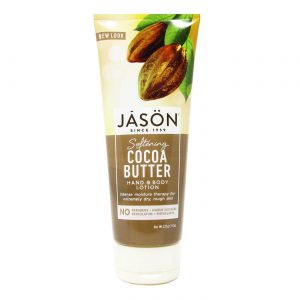 Jason Natural Cosmetics, Loção Hidratante para as Mãos de Manteiga de Cacau - 237 g