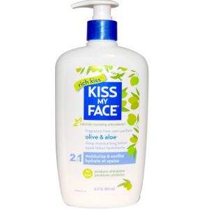 Kiss My Face, Hidratante Oliva & Aloe Fragrância - 473 ml
