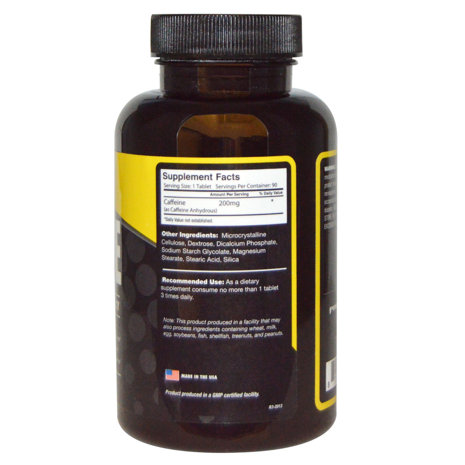 Primaforce, Cafeína, 200mg, 90 Pastilhas - Imagem 2