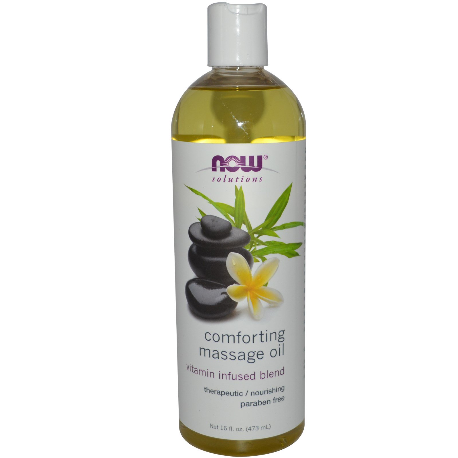 Now Foods, Soluções, Óleo de Massagem Reconfortante, 473 ml (16 fl oz)