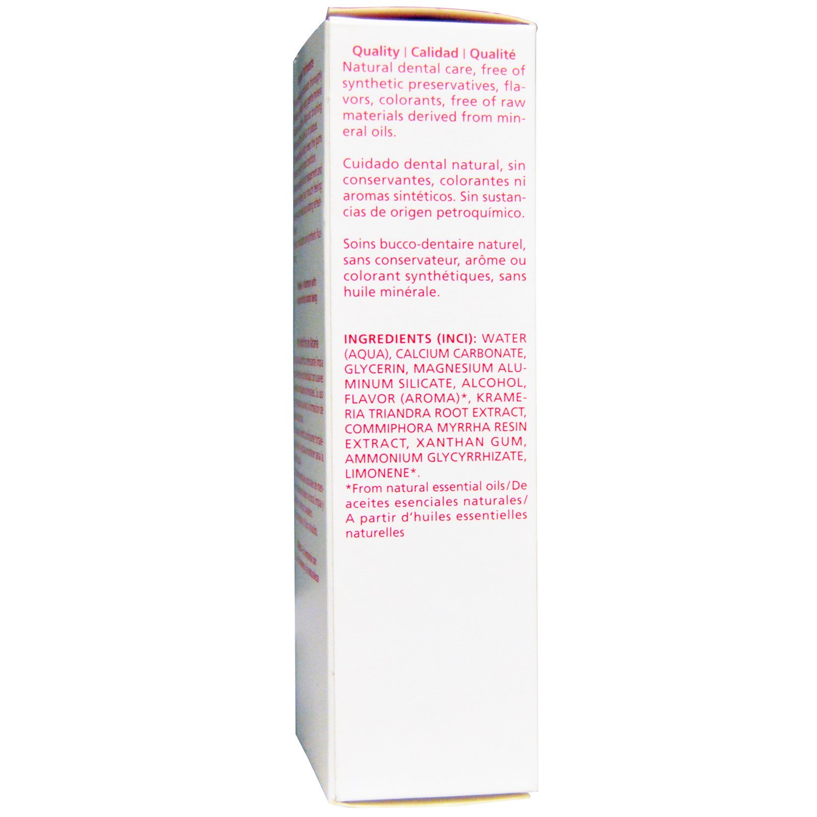 Weleda, Pasta de dente Ratanhia, 2.5 fl oz (75 ml) - Imagem 2