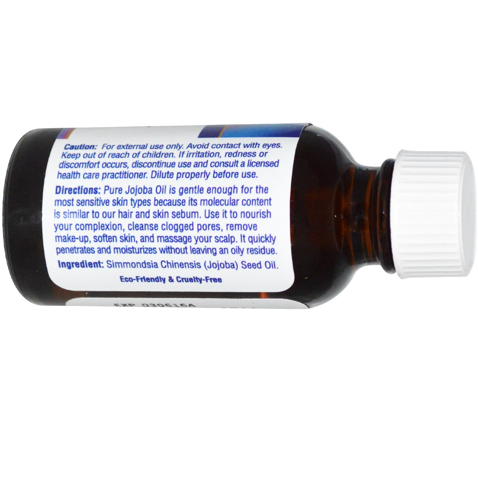 Heritage Store, Óleo de Jojoba 100% Puro, 1 fl oz (30 ml) - Imagem 2